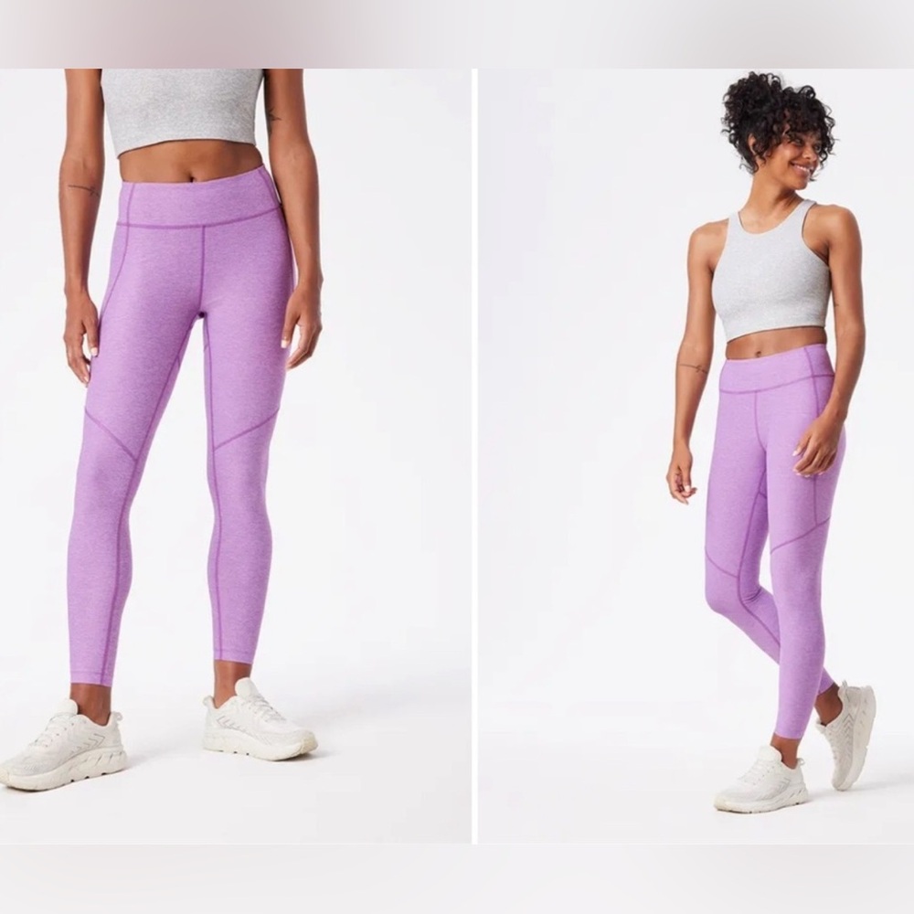 Outdoor voices warm up leggings 
7/8 in color purple size extra small